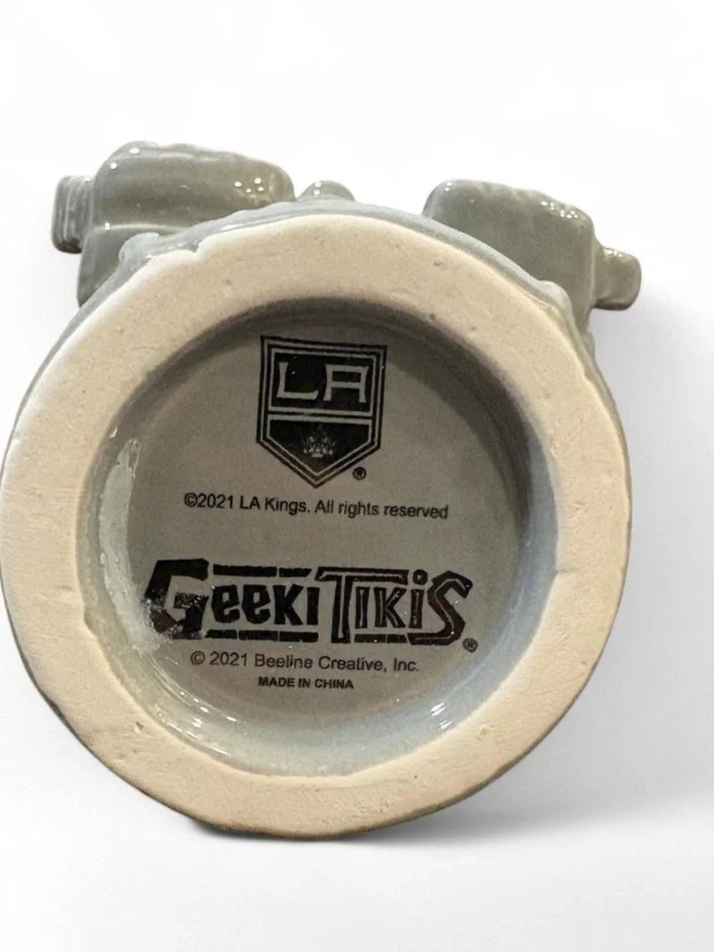LA Kings Drew Doughty Geeki Tikis Tropical Mug 2021 Stadium Giveaway SGA Boxed
